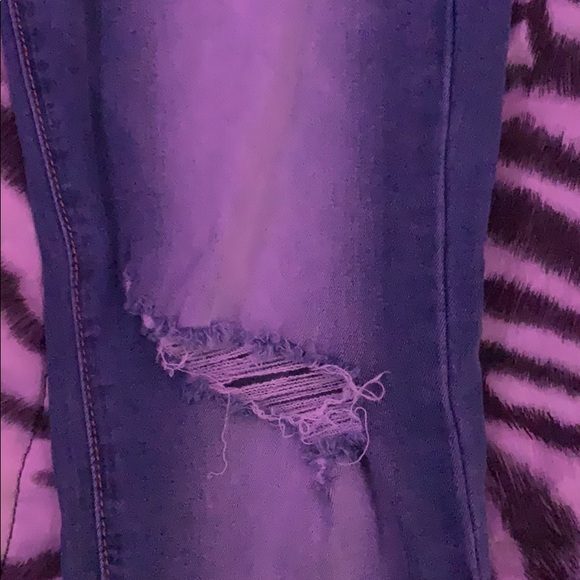 Dark Blue Ripped Jeans - Picture 6 of 6